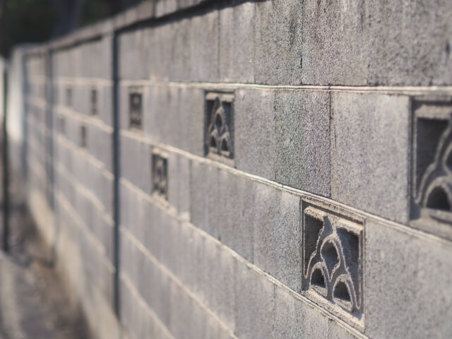 コンクリート塀